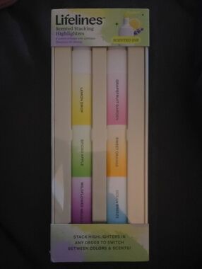 Lifelines Scented Highlighters Infused With Essential Oils